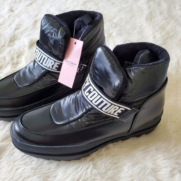 Juicy Couture Veronica Black Winter Boots | 10M - Picture 5 of 8